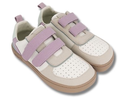 MURIS PETRA Junior dětské barefoot celoroční boty, Malva