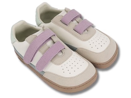MURIS PETRA Mini dětské barefoot celoroční boty, Malva