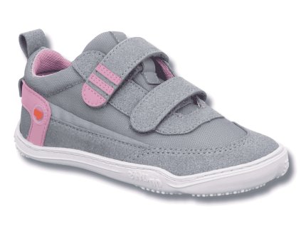 QNUFFS Erle barefoot celoroční dětské veganské boty, River Rosa