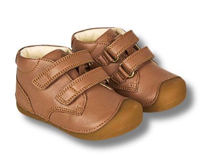 Bundgaard brown hneda barefoot celorocni boty detske