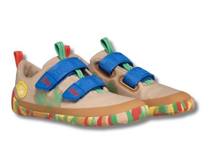 AFFENZAHN Sneaker Cotton Lucky Affenzahn dětské barefoot boty