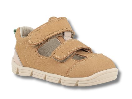 PRIMIGI dětské barefoot sandálky, Cognac 1404233