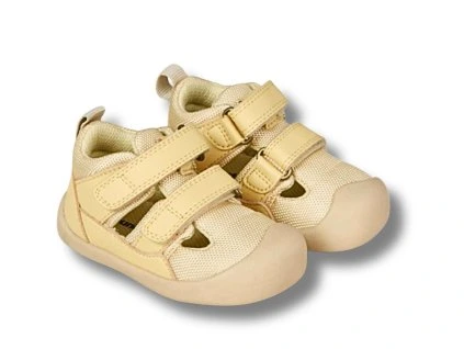 Dětské barefoot sandálky BUNDGAARD Suki, Banana