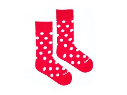 FUSAKLE dětské ponožky, Puntíky