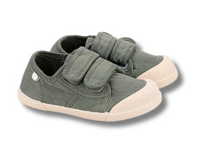 Dětské barefoot tenisky IGOR Lona, Kaki