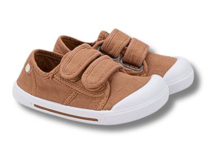 Dětské barefoot tenisky IGOR Canvas, Canela