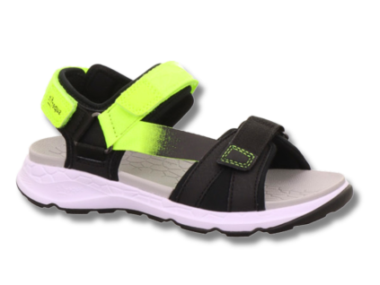 Dětské sandálky SUPERFIT, Criss Cross, Neon
