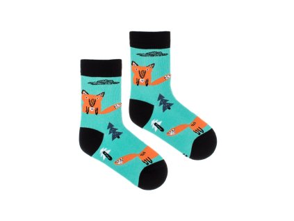 KIDS Feetee dětské ponožky, Liška