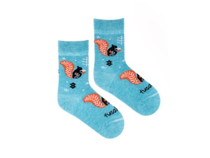 FUSAKLE dětské ponožky, Veverka