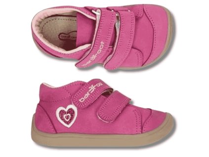 Bar3foot celoroční dívčí tenisky,  Elf Step 3F, PINK, 2BE38/23