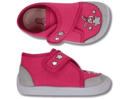 Bar3foot dívčí bačkory, Elf Pascal 3F, RŮŽOVÁ, 2BE4R/1