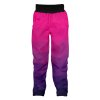 Softshellové kalhoty dětské WAMU, Mozaika fialová