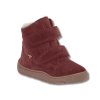 FRODDO Furry Zeru Tex barefoot zimní dívčí boty, Bordeaux G2110149