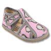RAK dětské barefoot bačkory, Tučňák růžový