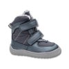 PROTETIKA Lora dětské zimní barefoot boty s membránou, Grey