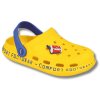 BEFADO dětské pantofle Comfort, žlutá