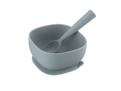 23020 I'M CUTE SILICONE STARTER CUP BLUE
