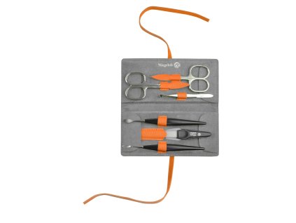 Manikúrová sada Solingen Dekora L, oranžová