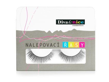 Nalepovací řasy s lepidlem 0012