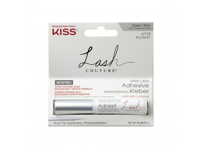 KLCGL01C Kiss LashCoutureStripLashAdhesive