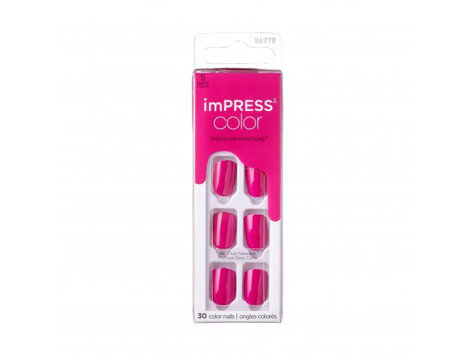 Kiss IMC31C ImpressColorPressOnManicure Package Front 731509867701 May.20.2022
