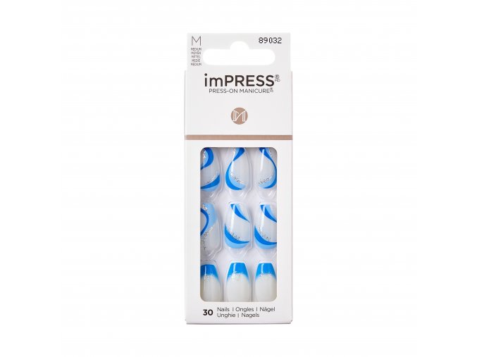 Kiss IMM28C ImpressPressOnManicure Package Front 731509890327 Oct.27.2022