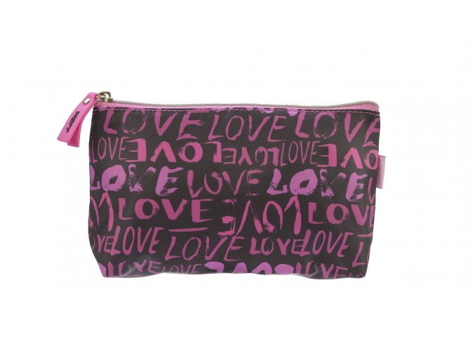 Kosmetická taška Love pink 90441