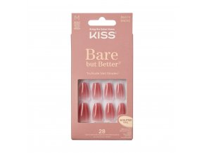 RS144566 Kiss BN04C BareButBetterNails Package Front 731509865745 Nov.11.2021