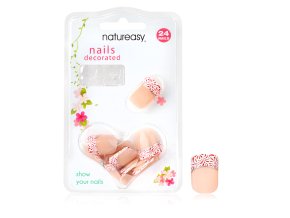 Nalepovací nehty NATUREASY se samolepícími papírky NEW č. 4