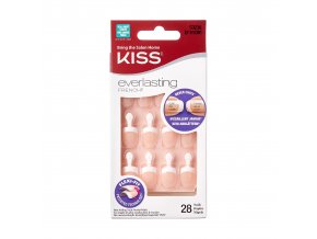 Kiss EF01CAM EverlastingFrenchNails Package Front 731509532364 Nov.1.2021