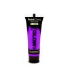 Glow Dark Hair Gel Violet