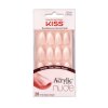 KAN06C Kiss SalonAcrylicFrenchNude Package Front 731509709094