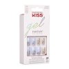 KISS Gelové nehty Gel Fantasy - Painted Veil Medium