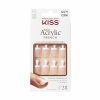 Kiss SalonAcrylicFrench KSA04C Package Front 731509622799 Jul.22.2021