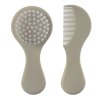 23033 I'M CUTE BRUSH & COMB SET TAUPE