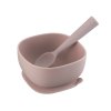 23018 I'M CUTE SQUARED SILICONE SUCTION BOWL ROSE