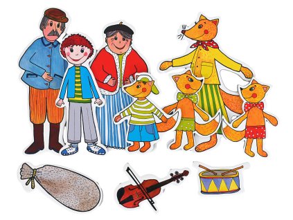 budulinek loutky babky marionetino