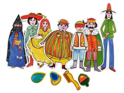 dlouhy siroky a bystrozraky loutky babky marionetino