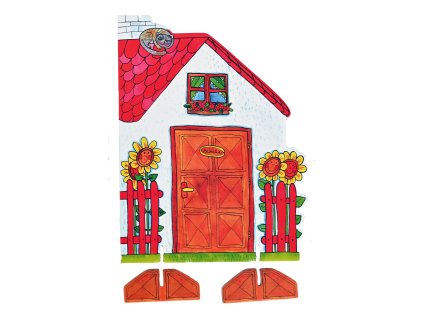 chaloupka kulisa marionetino