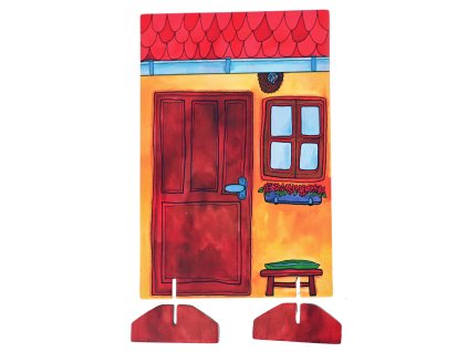 Okénko kulisa marionetino