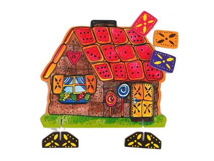 pernikova chaloupka kulisa domecek marionetino