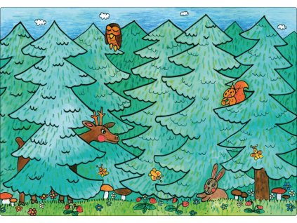 MARIONETINO Kulisa LES, Paseka, 2 motivy