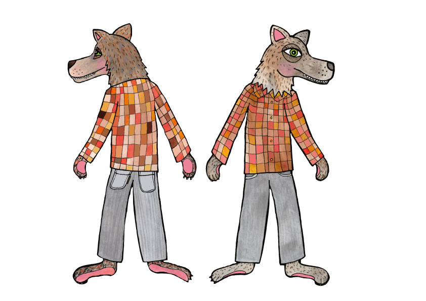 MARIONETINO – Vlk – bábka (výpredaj)