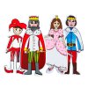 princezna princ kral kasparek gasparko loutky babky marionetino