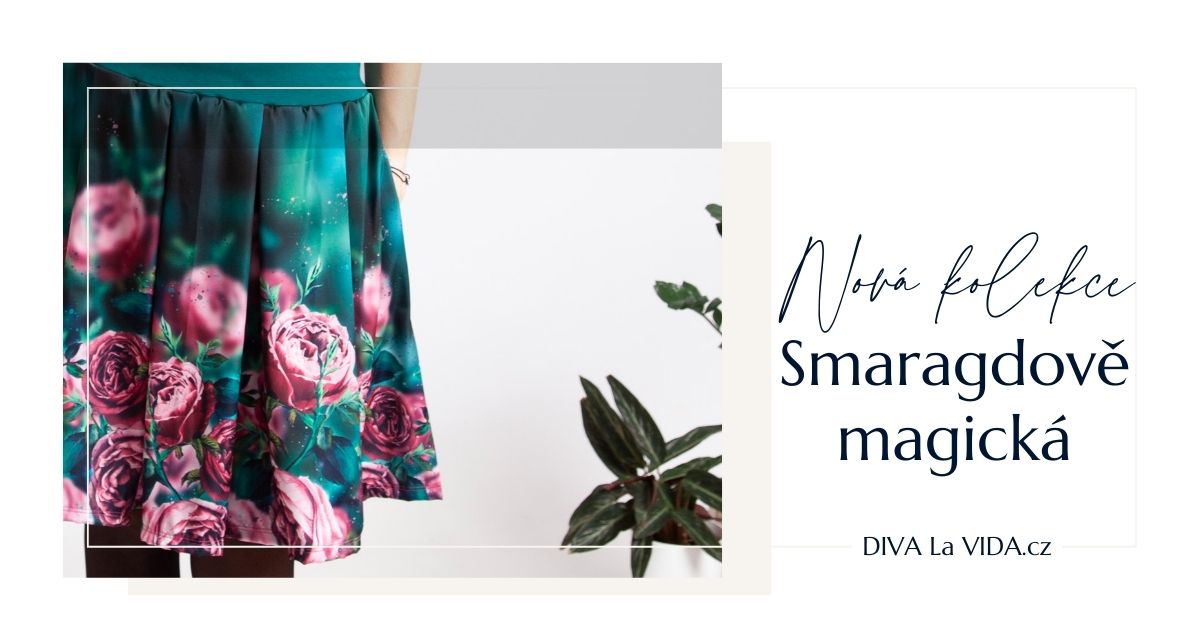 Nová kolekce SMARAGDOVĚ MAGICKÁ