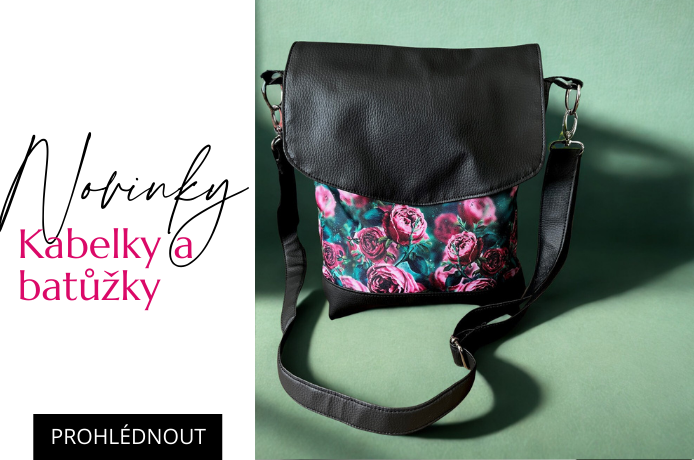 Kolekce kabelek a batůžků - Smaragdově magická