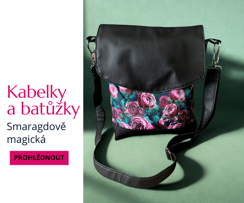 Nové kabelky a batůžky z kolekce Smaragdově magická