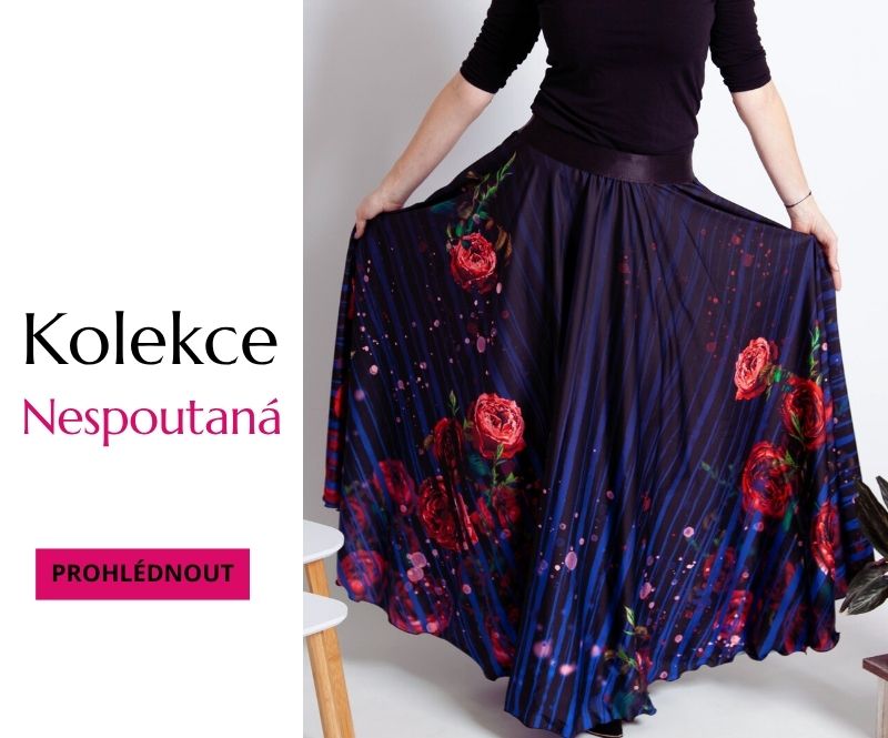 Nová kolekce autorského designu Nespoutaná - česká módní značka se srdcem