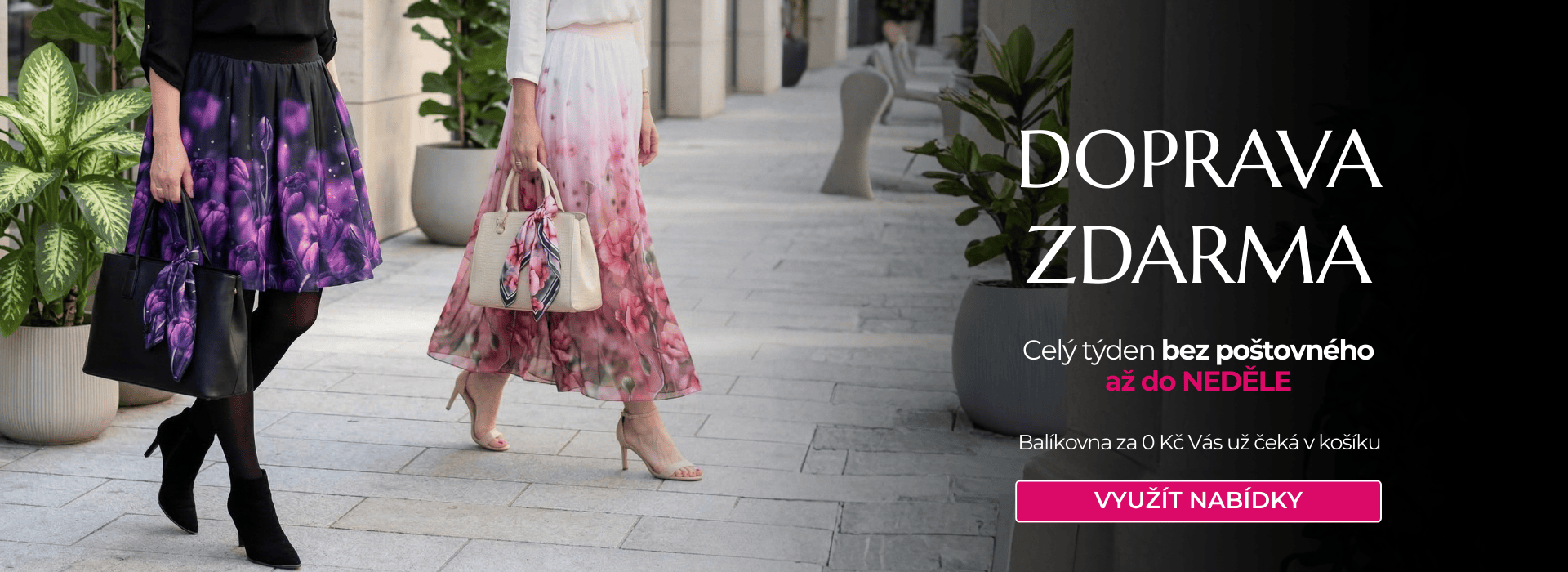 Doprava zadarmo - jen do této neděle