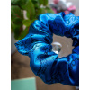 Gumicka do vlasu scrunchie Maky v kralovske modre 4